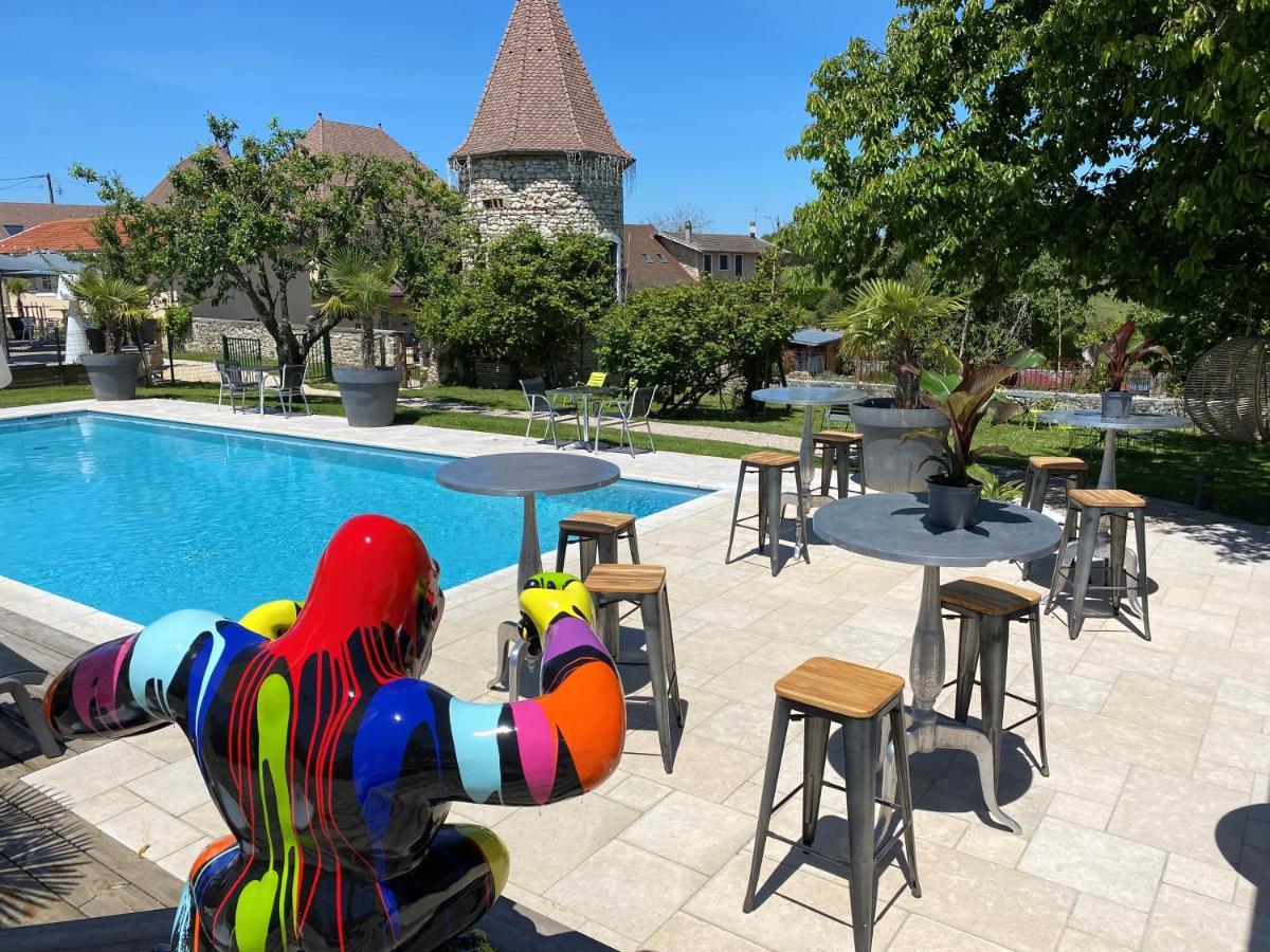 Domaine De Suzel Hotell Vignieu Exteriör bild