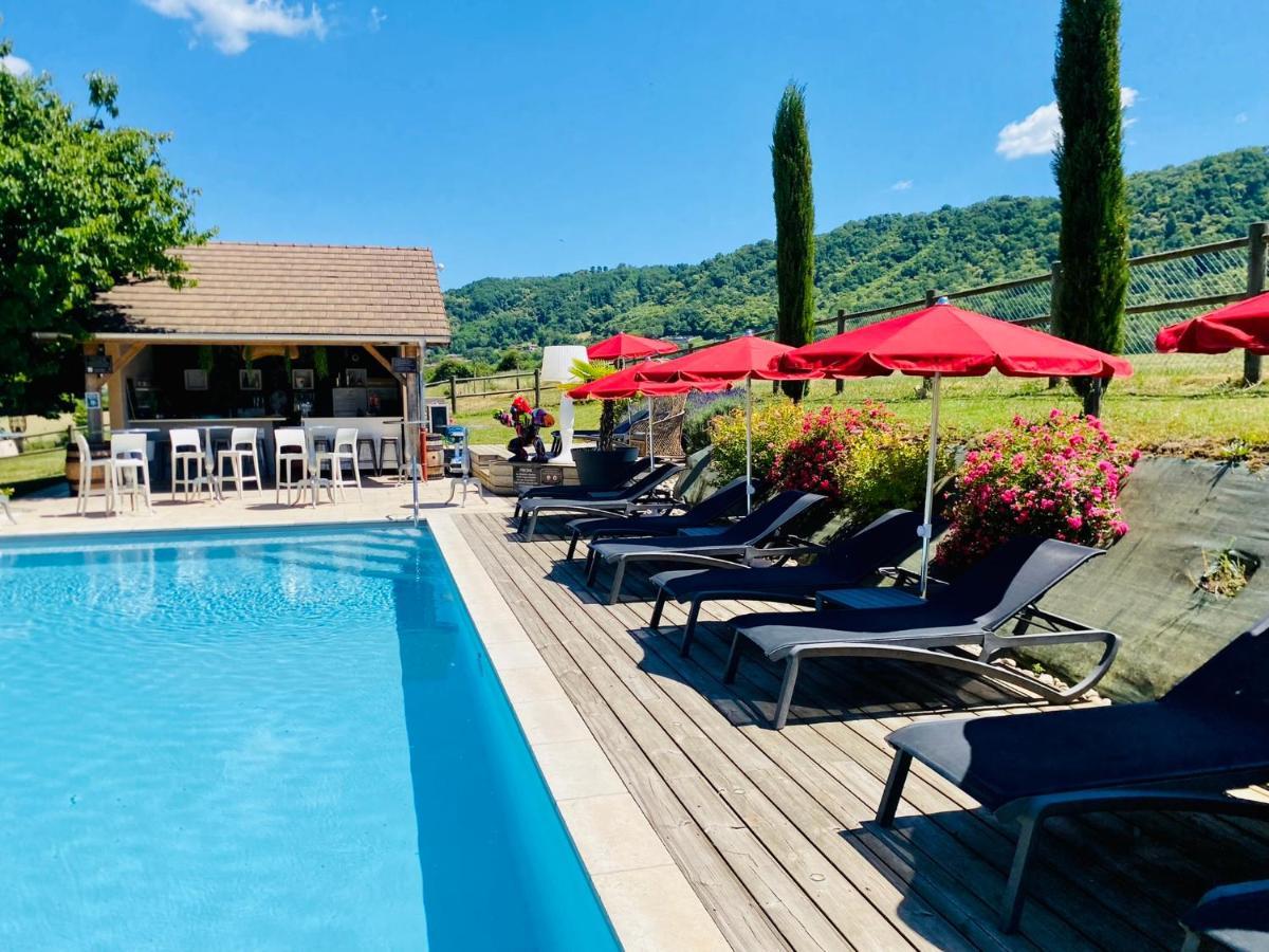Domaine De Suzel Hotell Vignieu Exteriör bild