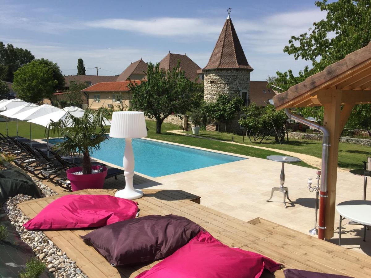 Domaine De Suzel Hotell Vignieu Exteriör bild